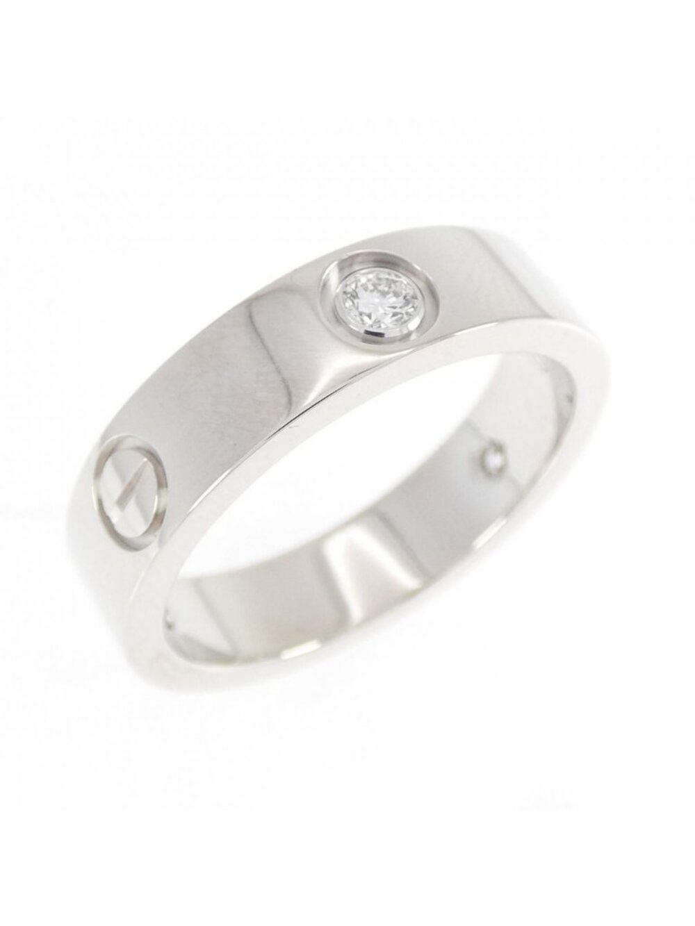Cartier Love Half Diamond Ring